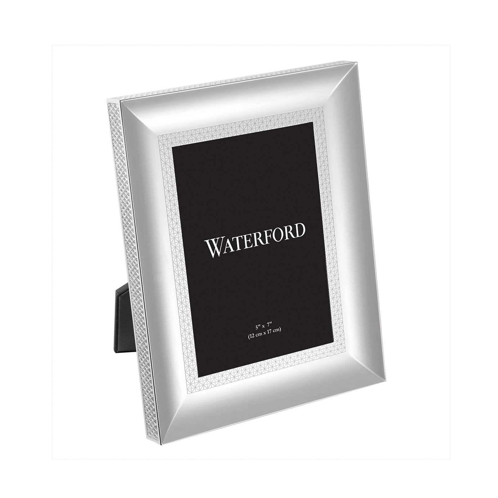 Water Ford Silver Picture Frame 5x7 164626