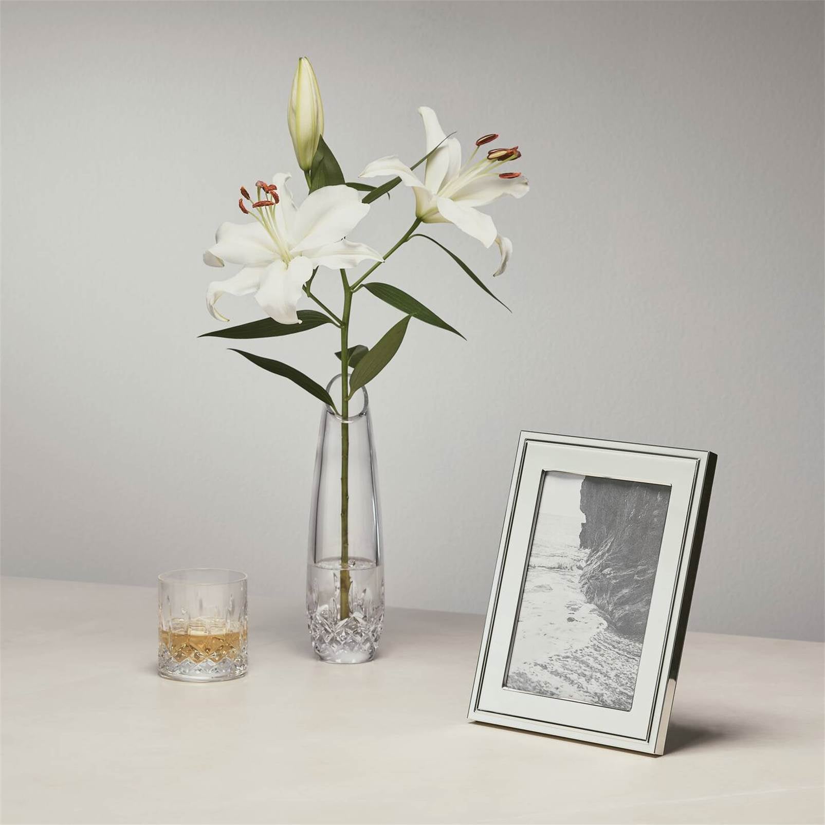 Water Ford Classic Silver Picture Frame 5x7 W3057