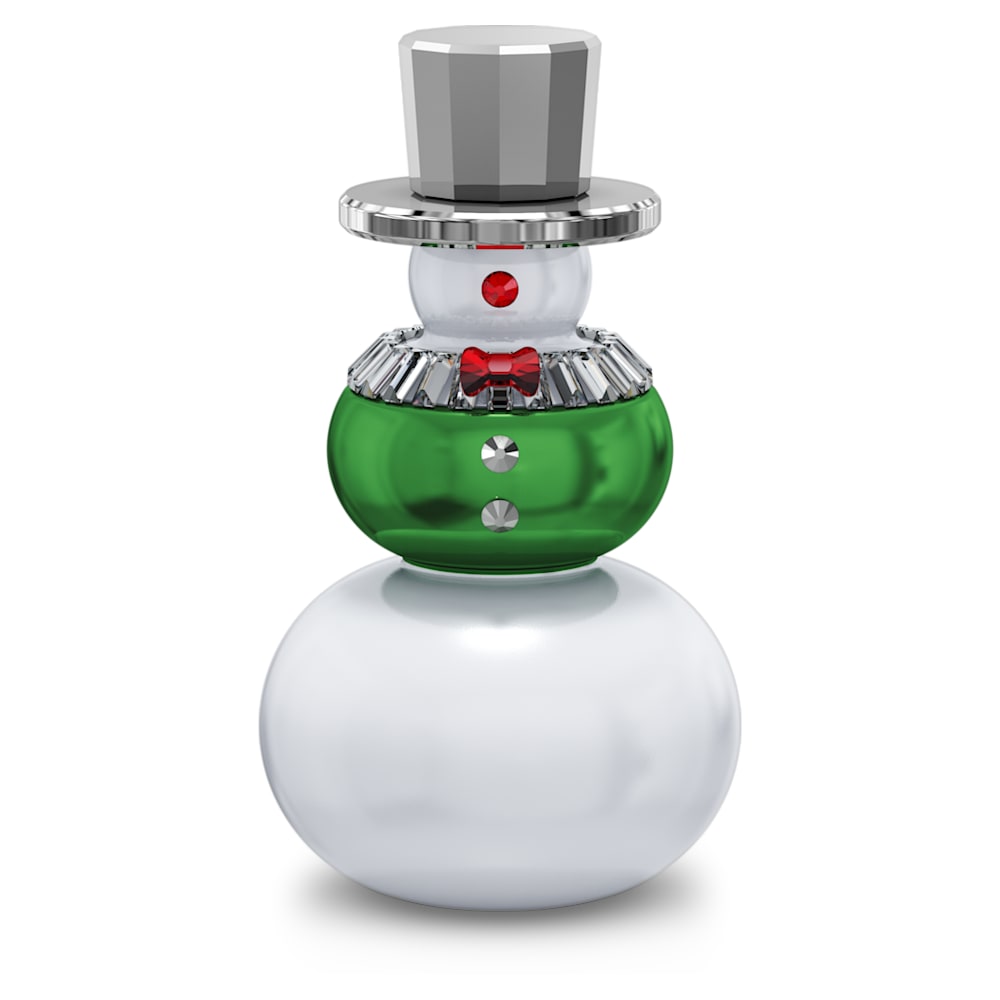 Swarovski Holiday Cheers Snowman CRYSTALS Green