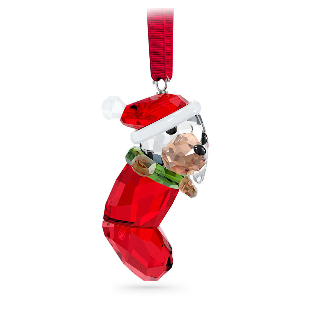 Swarovski Holiday Cheers Beagle Ornament ORNAMENTS Red