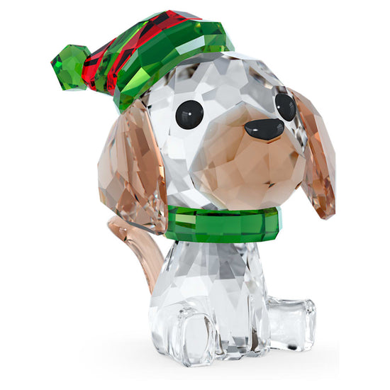 Load image into Gallery viewer, Swarovski Holiday Cheers Beagle CRYSTALS Multicolored
