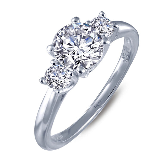 Load image into Gallery viewer, Lafonn Three-Stone Engagement Ring 3 Stone Count 6R019CLP07
