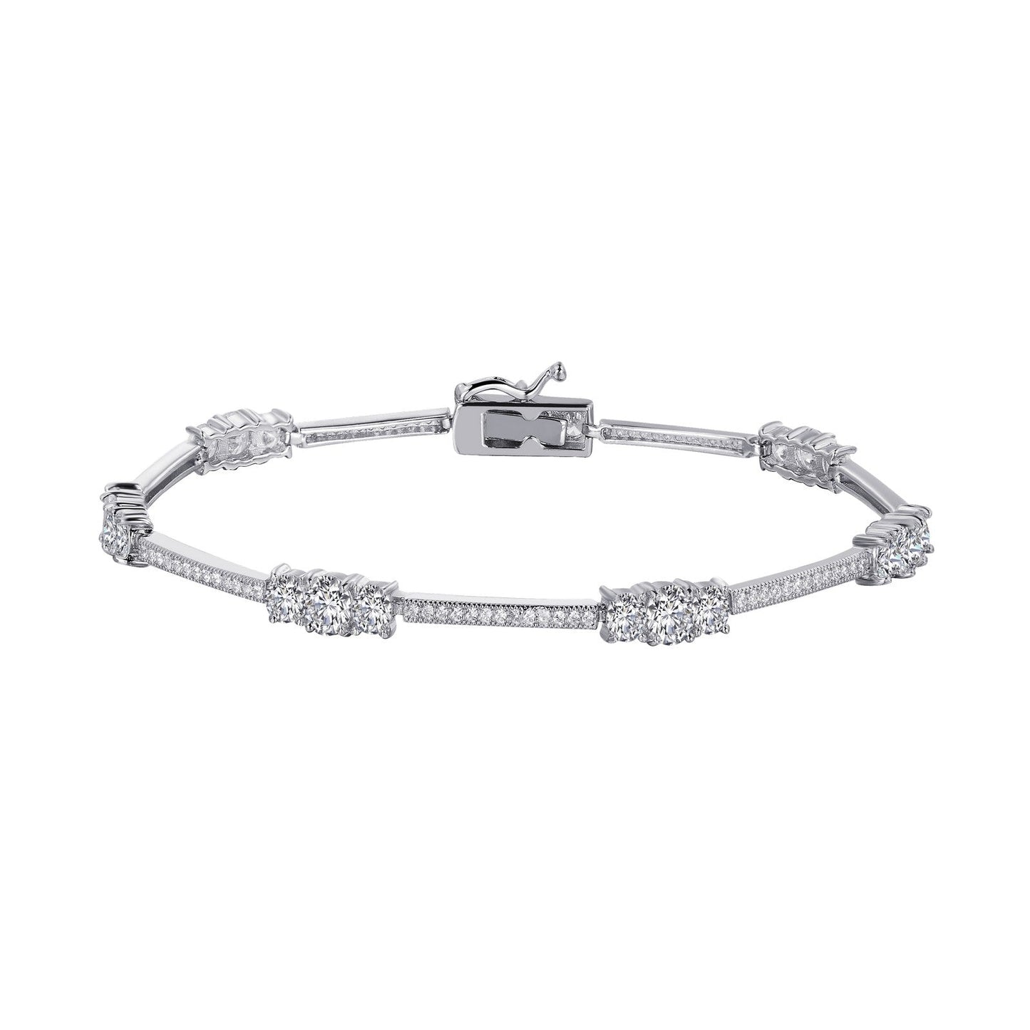 Load image into Gallery viewer, Lafonn Stylish Station Bracelet 128 Stone Count B0008CLP82
