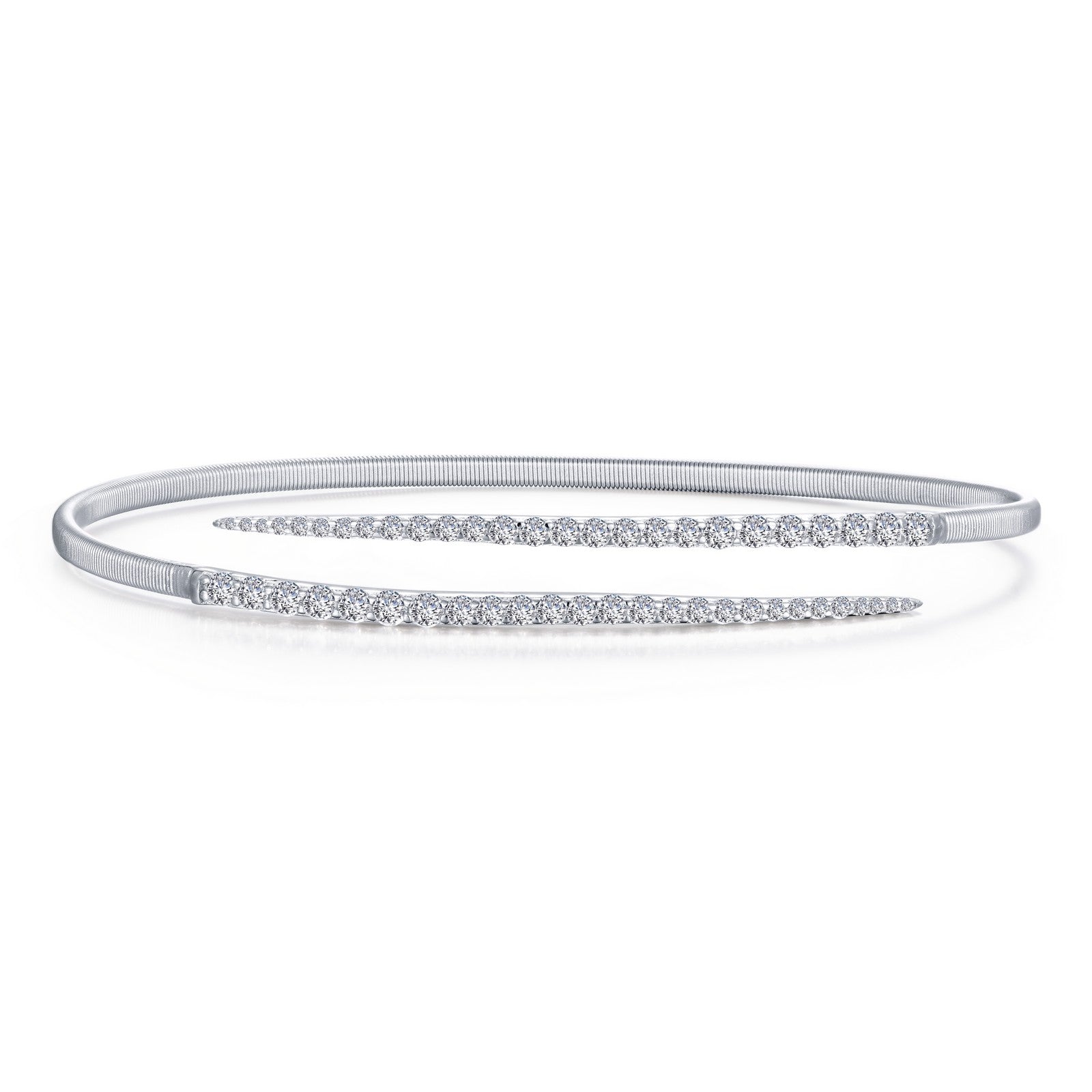 Lafonn Bypass Bangle Bracelet 52 Stone Count B0123CLP72