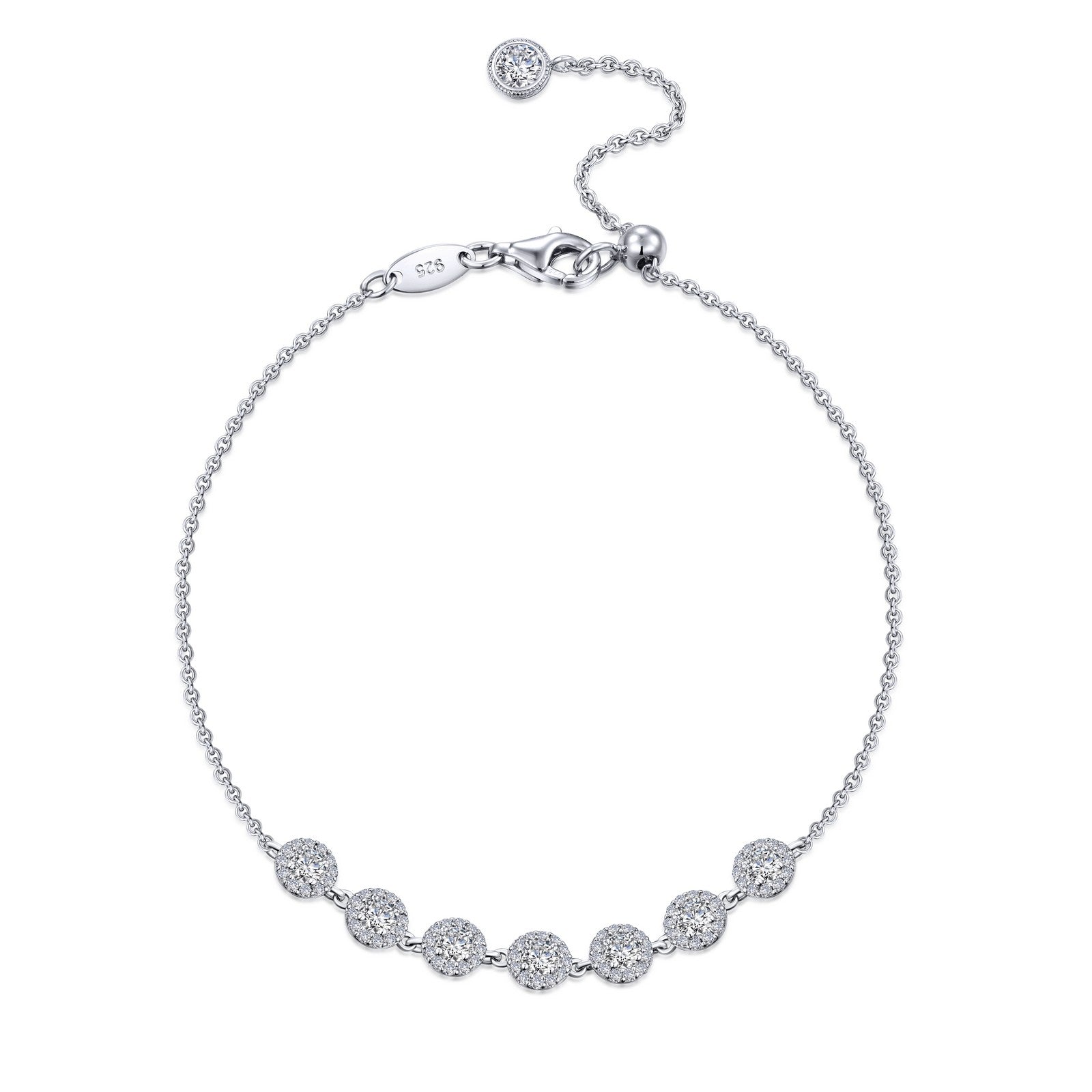 Lafonn 7 Symbols of Joy Bracelet 92 Stone Count B0143CLP75