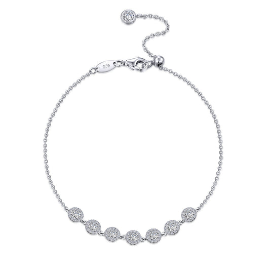 Lafonn 7 Symbols of Joy Bracelet 92 Stone Count B0143CLP75