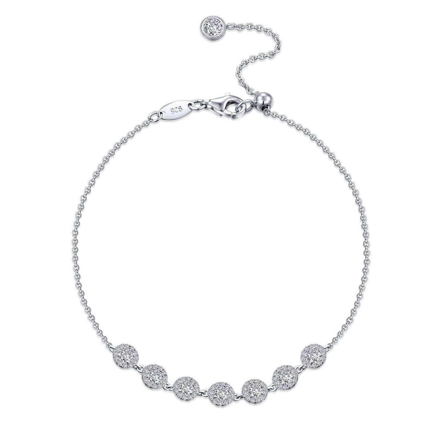 LaFonn Platinum Simulated Diamond N/A BRACELETS 7 Symbols of Joy Bracelet