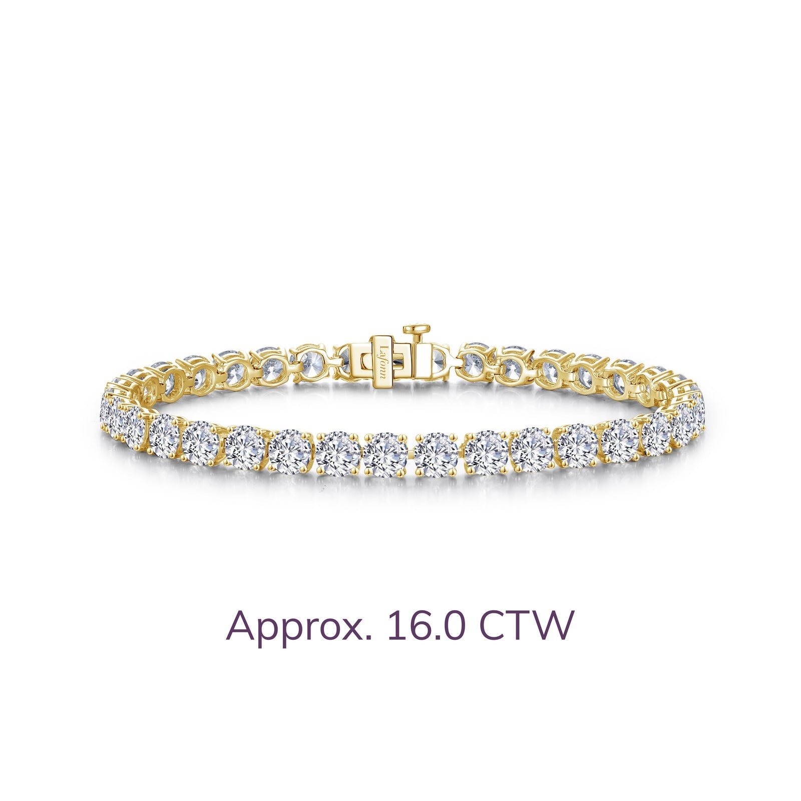 Lafonn Classic Tennis Bracelet 35 Stone Count B0172CLG70