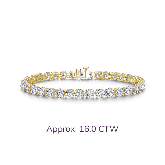 Lafonn Classic Tennis Bracelet 35 Stone Count B0172CLG70