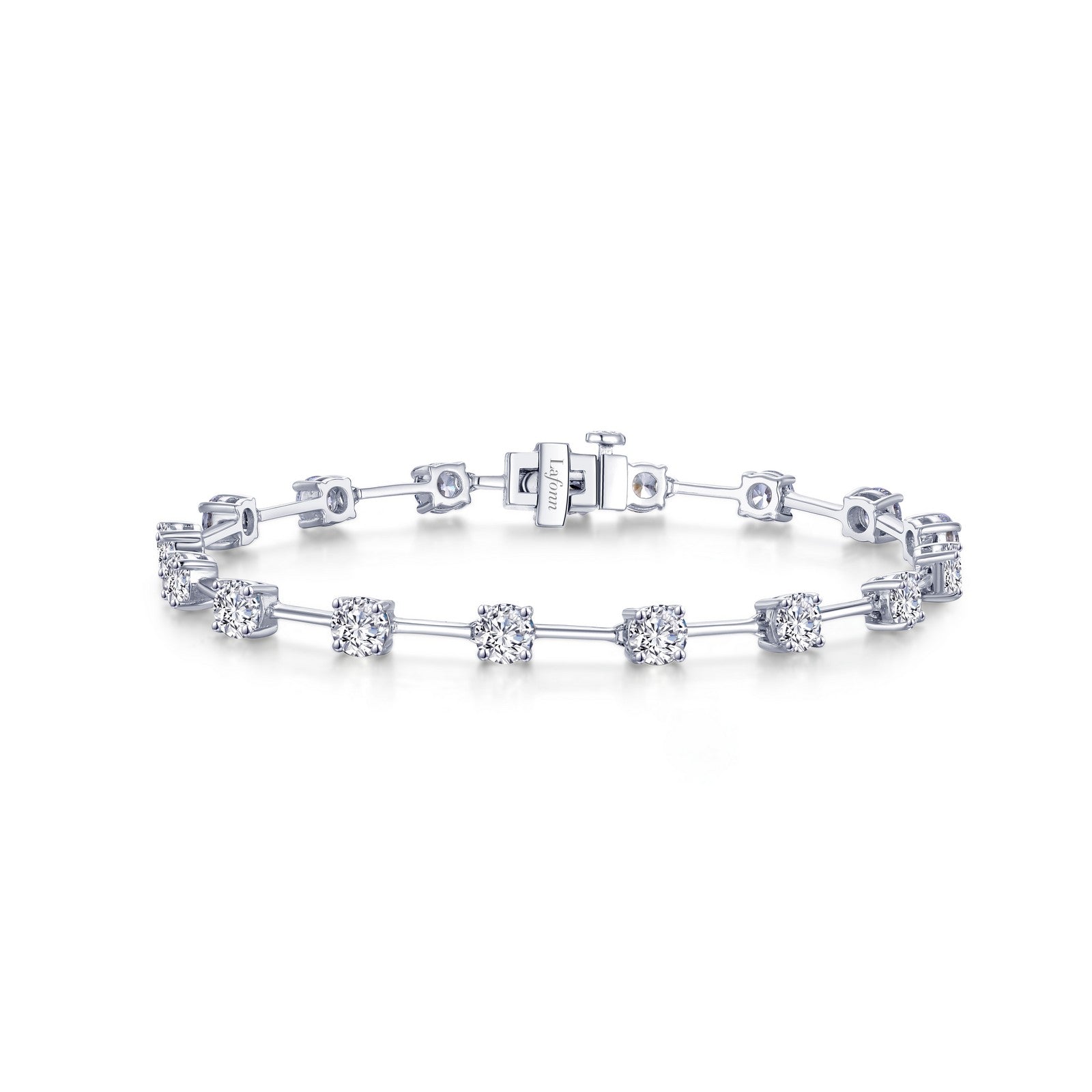 Lafonn Round Station Bracelet 17 Stone Count B0174CLP72