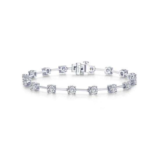 Lafonn Round Station Bracelet 17 Stone Count B0174CLP72