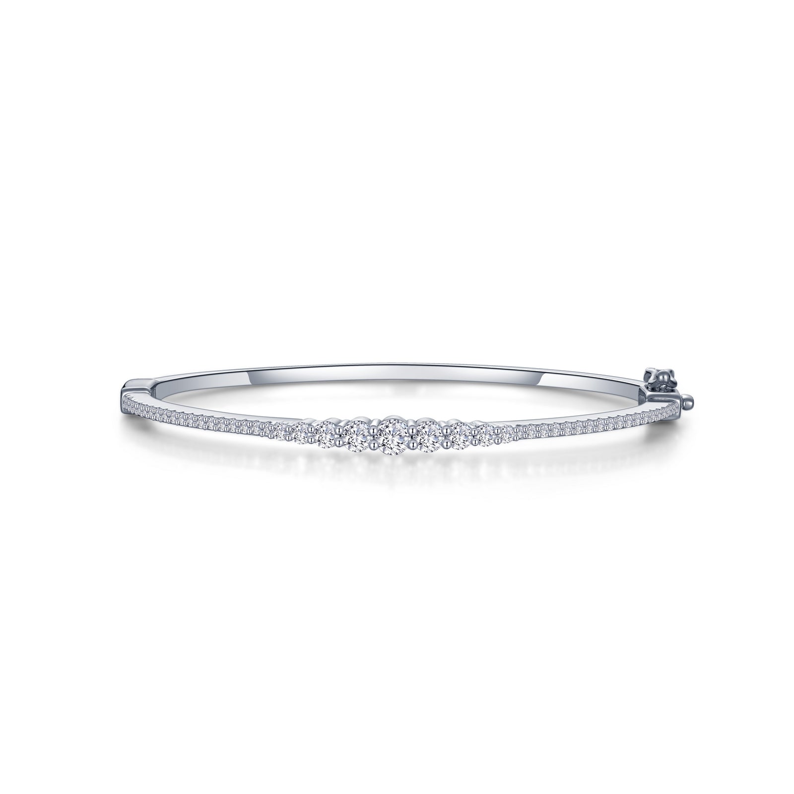Lafonn Graduated Bangle Bracelet 47 Stone Count B0181CLP72