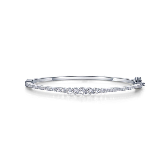 Lafonn Graduated Bangle Bracelet 41 Stone Count B0181CLP65