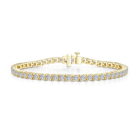 Load image into Gallery viewer, Lafonn Classic Tennis Bracelet 55 Stone Count B2001CLG70
