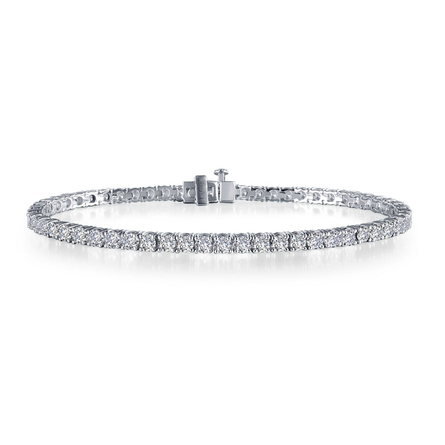 Lafonn Classic Tennis Bracelet 45 Stone Count B3003CLP67
