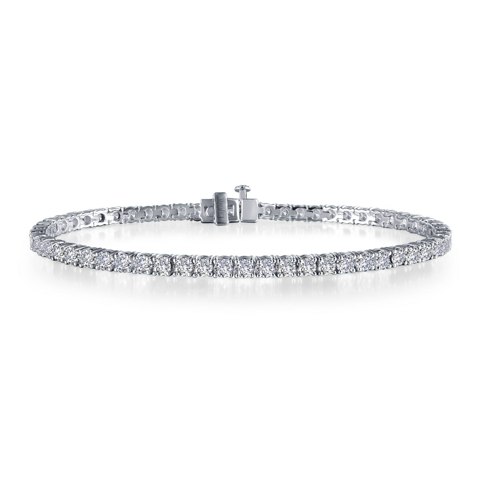 Lafonn Classic Tennis Bracelet 45 Stone Count B3003CLP67
