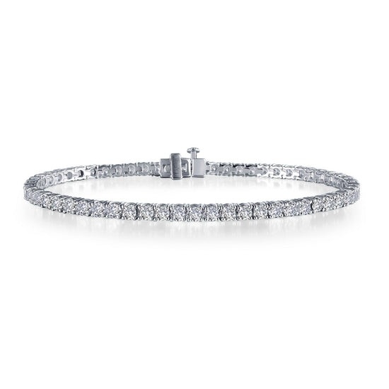 Load image into Gallery viewer, Lafonn Classic Tennis Bracelet 57 Stone Count B3003CLP85
