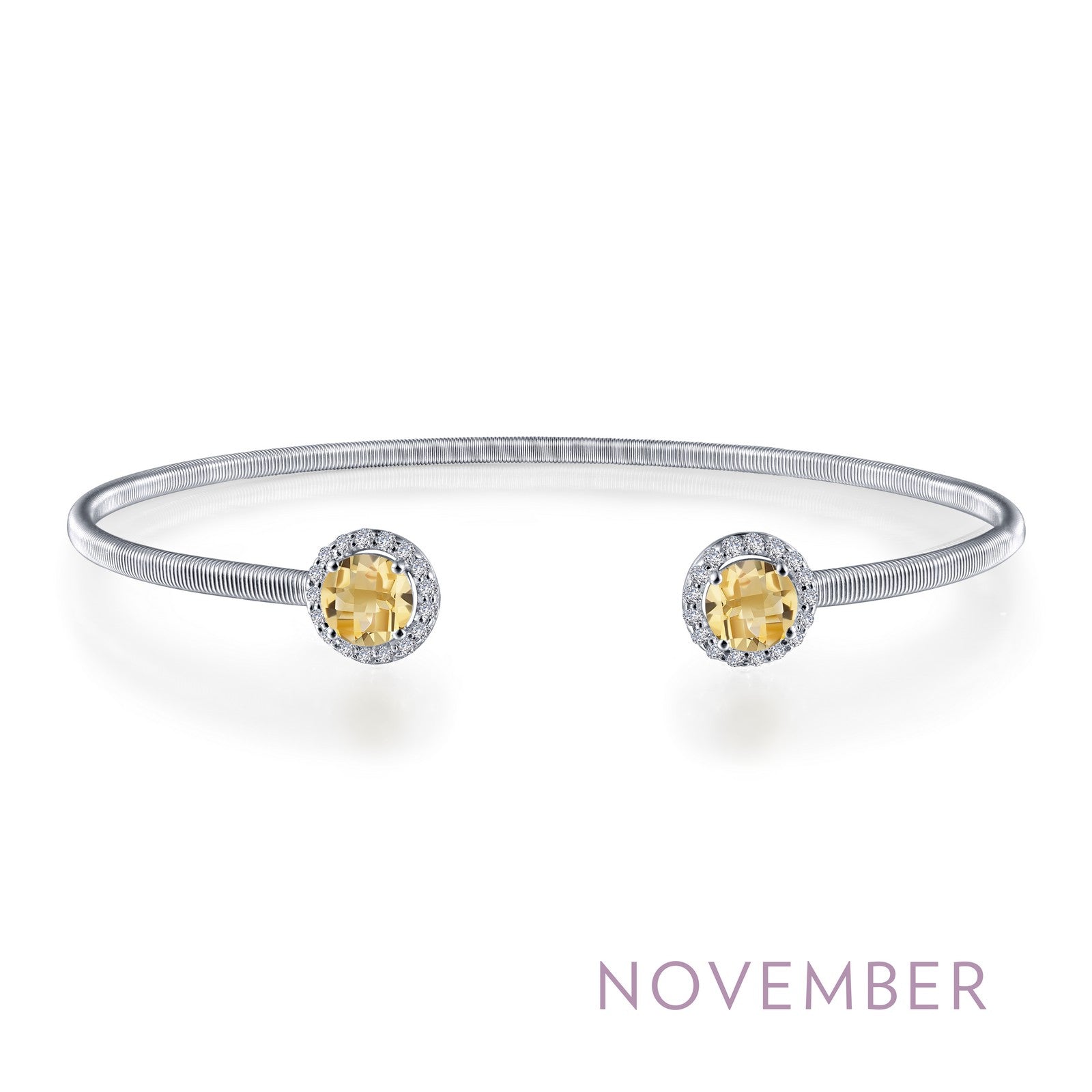 Lafonn November Birthstone Bracelet 36 Stone Count BB002CTP72