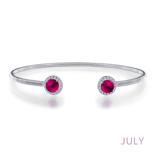Lafonn July Birthstone Bracelet 36 Stone Count BB002RBP72