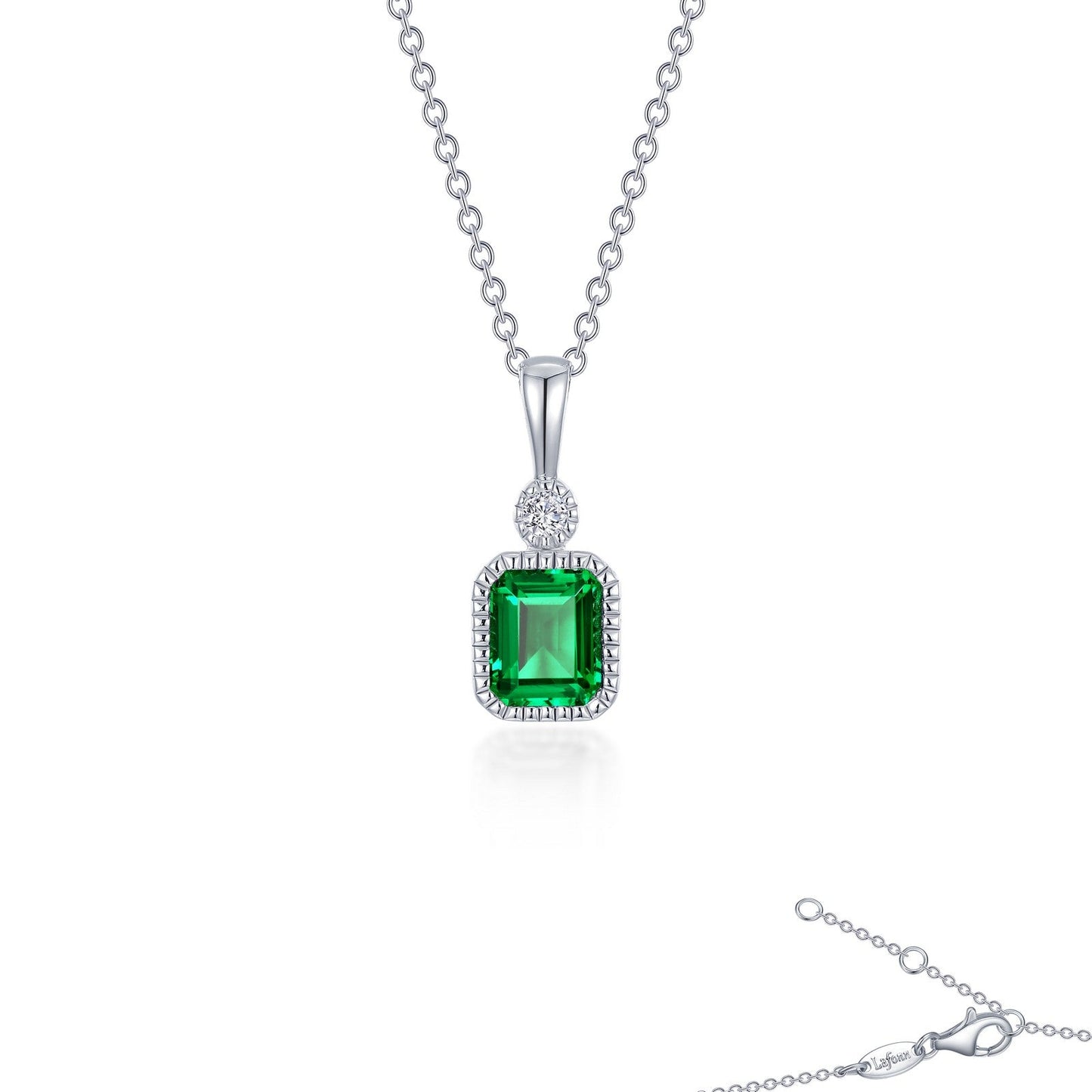 May Birthstone Necklace