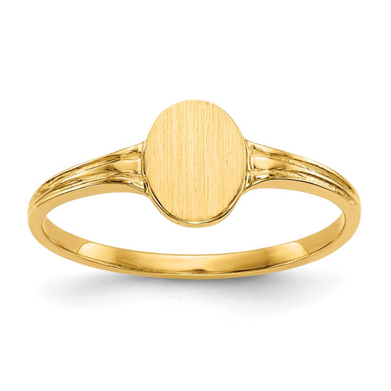 Quality Gold 14k Signet Ring Gold