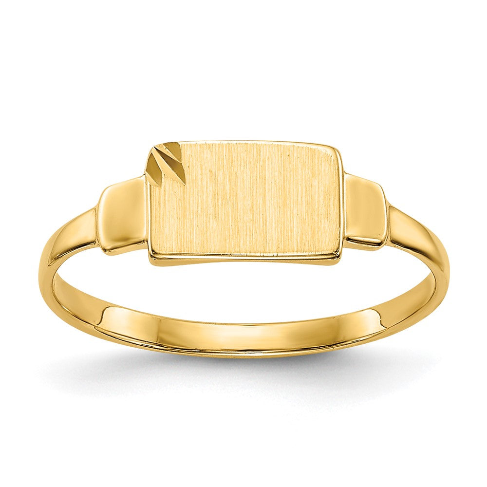 Quality Gold 14k Signet Ring Gold