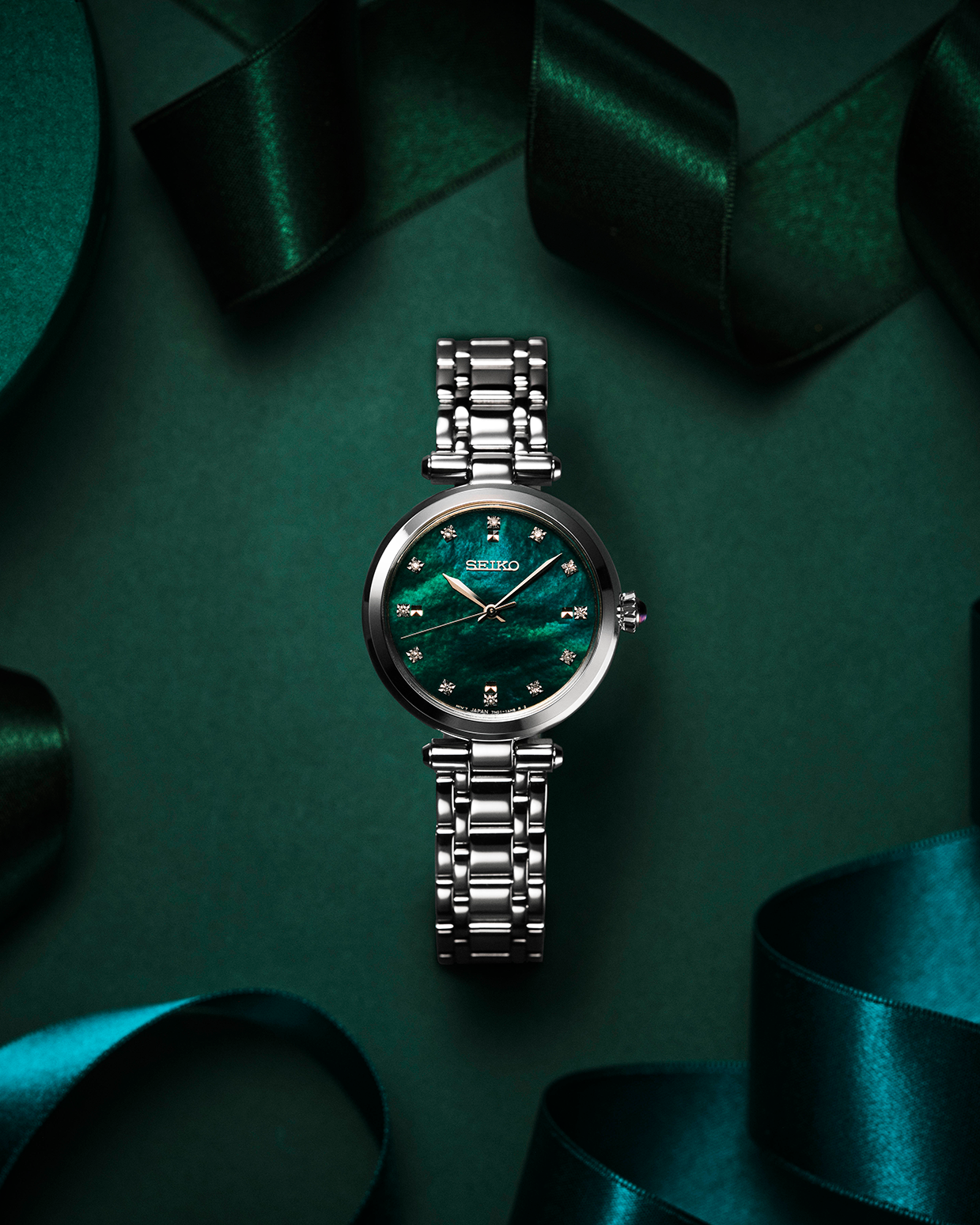 Seiko women's diamond watch clearance
