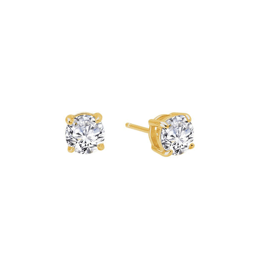 1.5 CTW Solitaire Stud Earrings