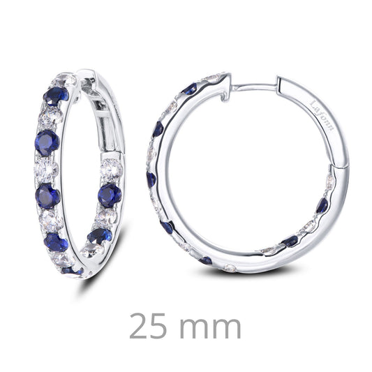 25 mm Hoop Earrings