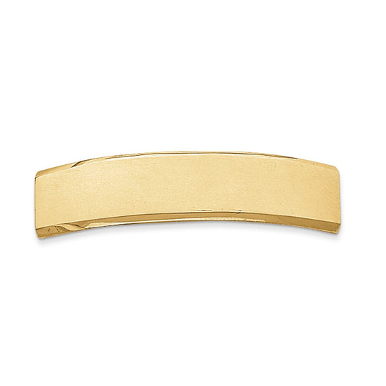 Quality Gold 14k 48x10x1.5 mm ID Plate Gold     