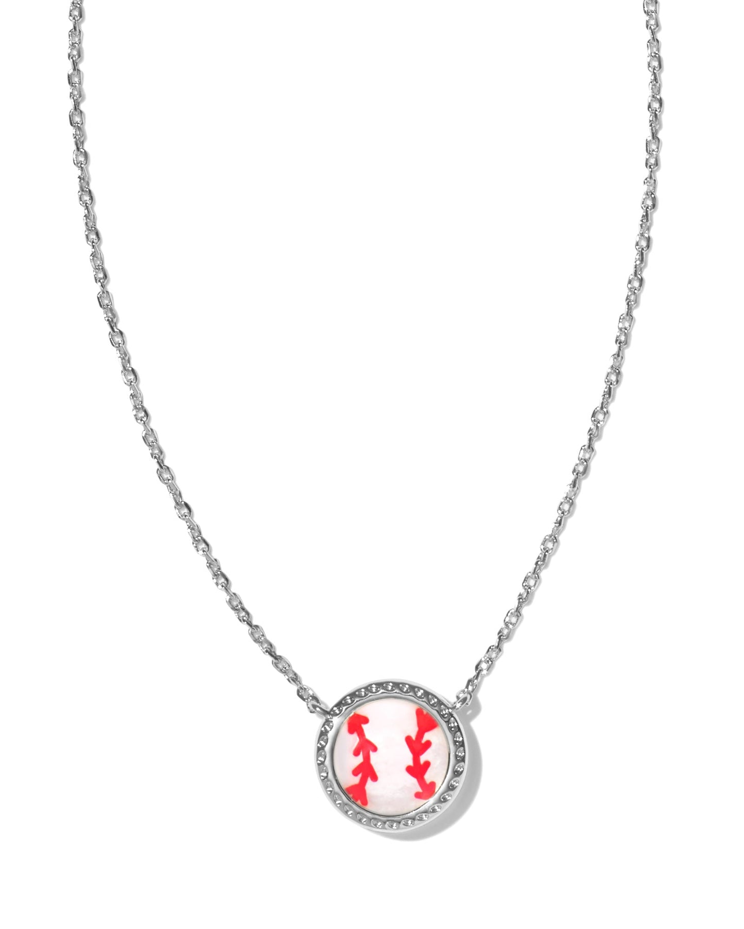 BASEBALL SHORT PENDANT NECKLACE