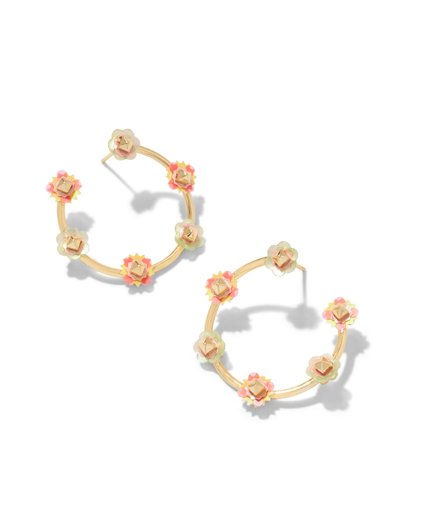 DELIAH OPEN FRAME EARRINGS