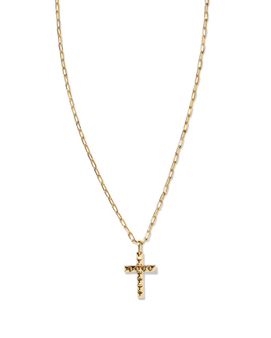 JADA CROSS SHORT PENDANT NECKLACE