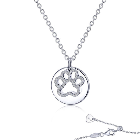 lafonn-paw-print-disc-necklace-lv001clp20-847374068249