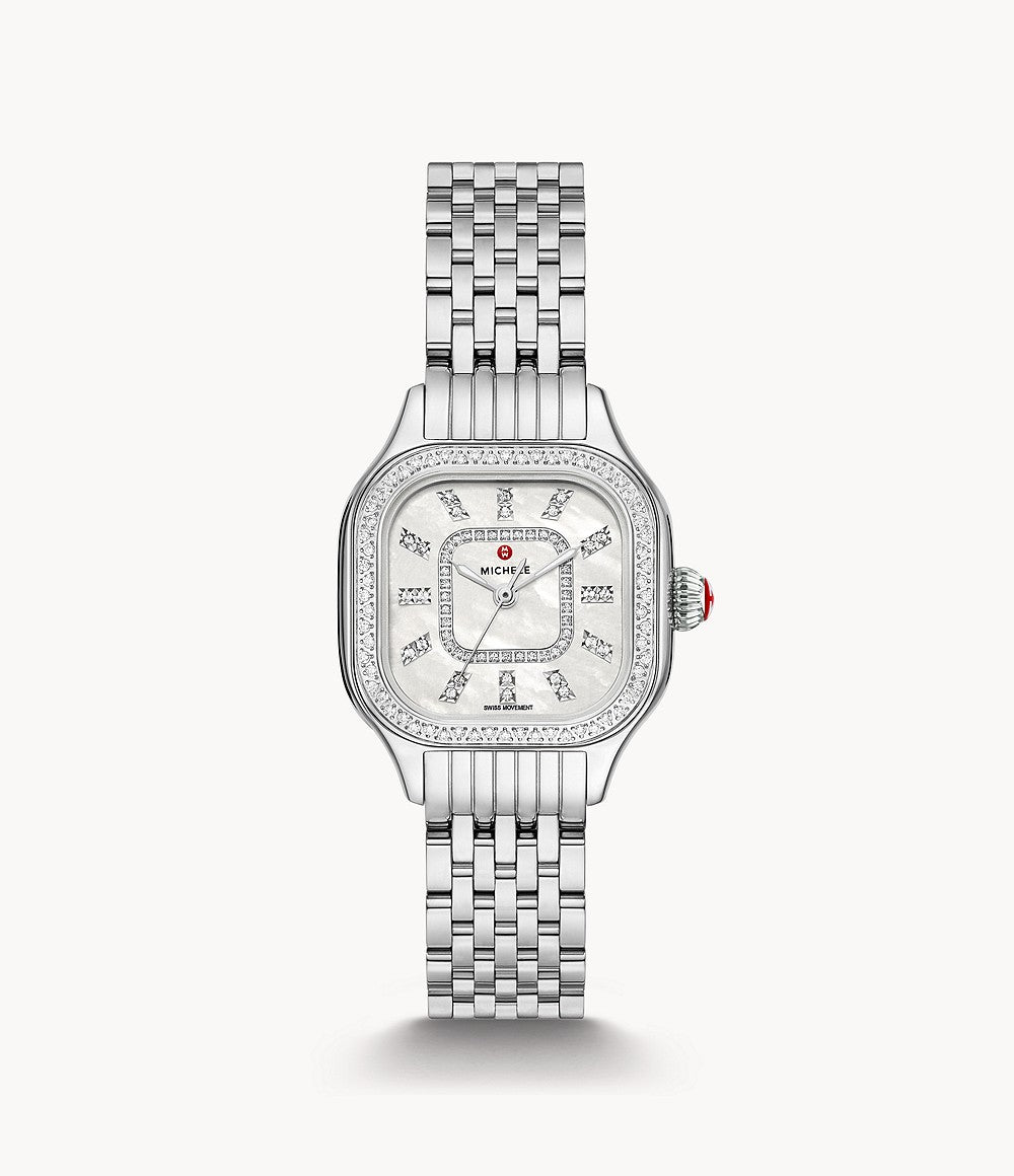 IN-STOCK, CALL TO ORDER - Meggie Diamond Stainless Steel Watch