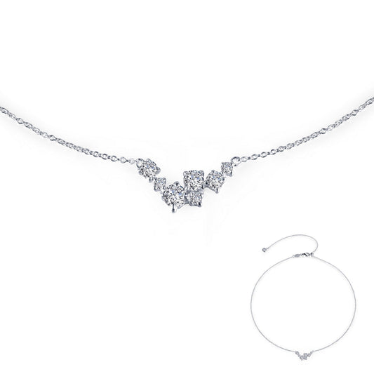 LaFonn Platinum Simulated Diamond N/A NECKLACES 7 Symbols of Joy Necklace