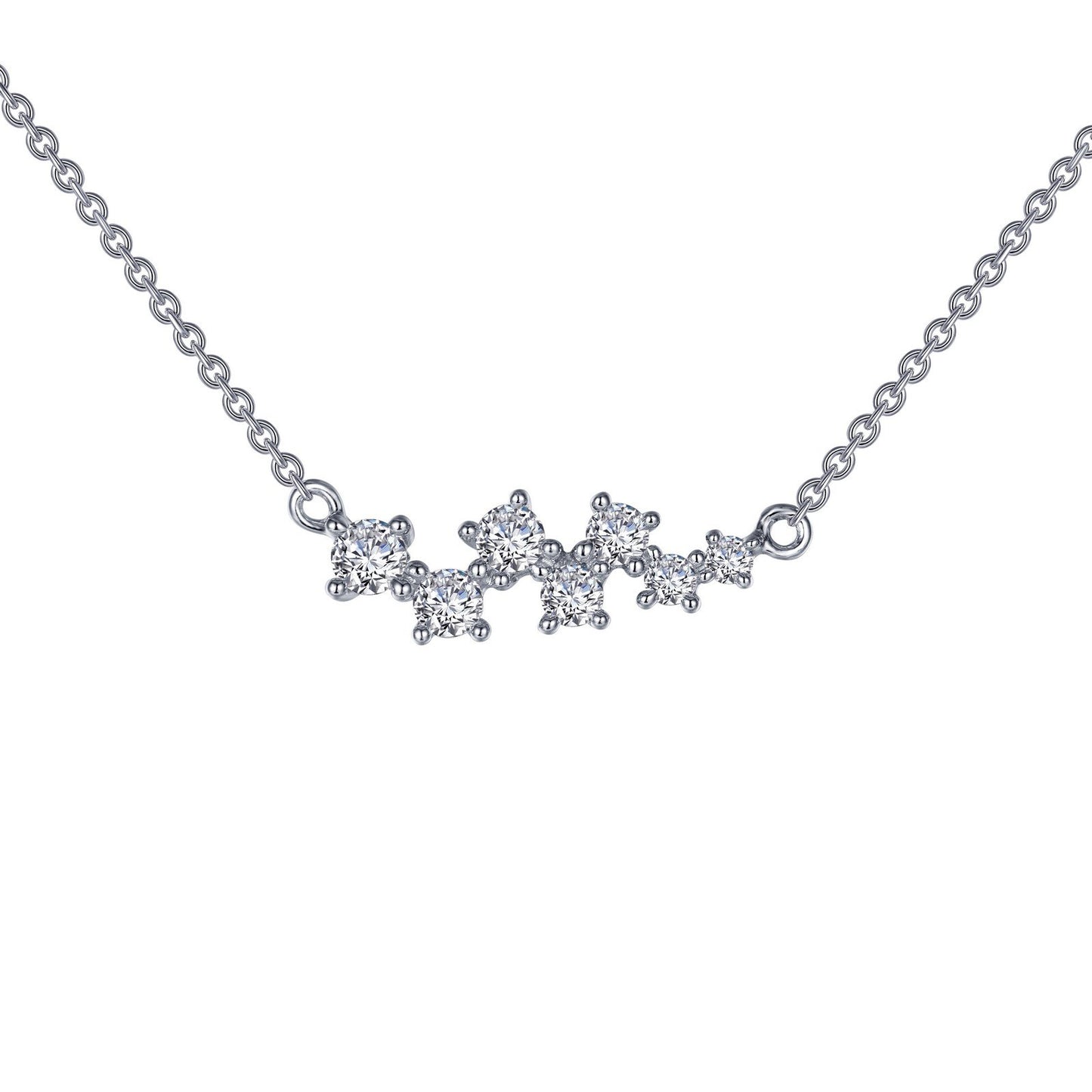 LaFonn Platinum Simulated Diamond N/A NECKLACES 7 Symbols of Joy Necklace