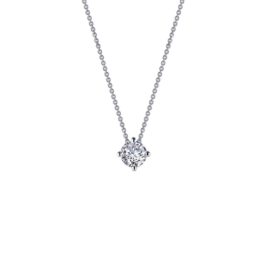 Lafonn 0.65 CTW Solitaire Necklace 2 Stone Count N0152CLP20