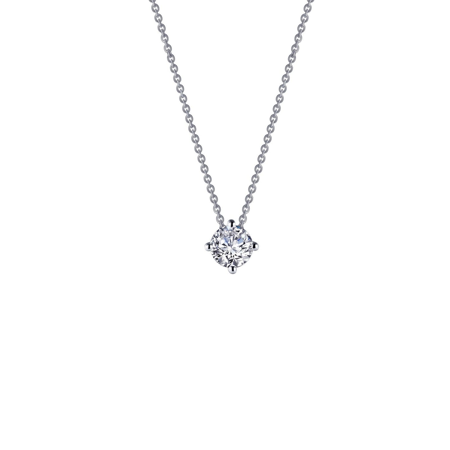 Lafonn 0.50 CTW Solitaire Necklace 2 Stone Count N0172CLP20