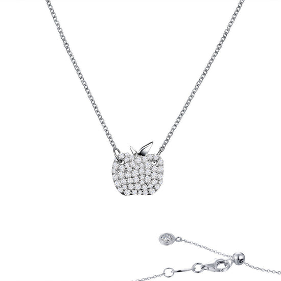 LaFonn Platinum Simulated Diamond N/A NECKLACES The Big Apple Necklace