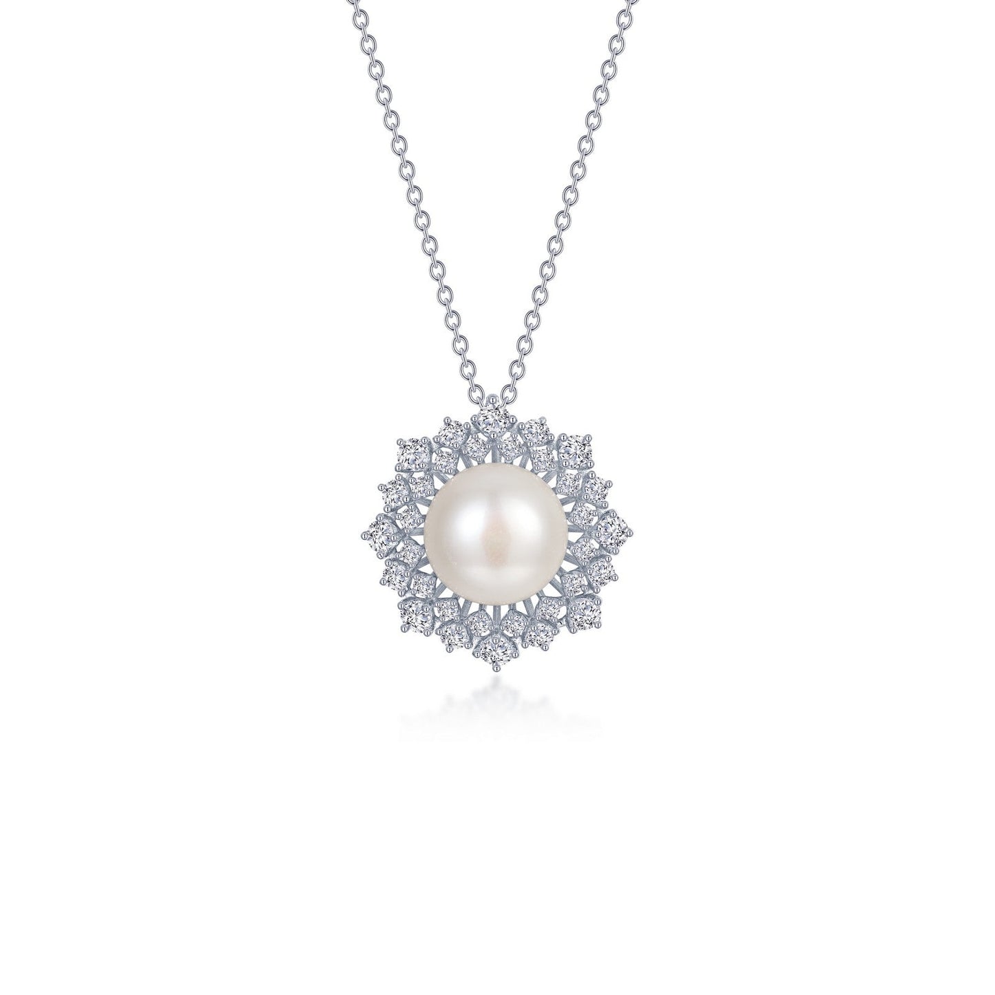Lafonn Cultured Freshwater Pearl Necklace 34 Stone Count N0284PLP20