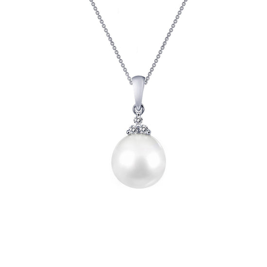 LaFonn Platinum Pearl N/A NECKLACES Cultured Freshwater Pearl Necklace