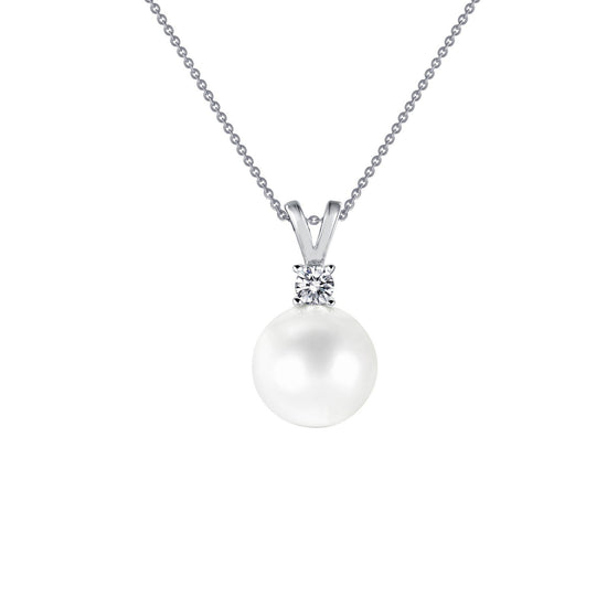 LaFonn Platinum Pearl N/A NECKLACES Cultured Freshwater Pearl Necklace
