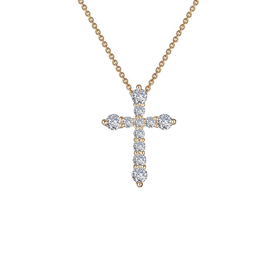 lafonn-0-67-ctw-cross-pendant-necklace-p0207clg18-847374052101