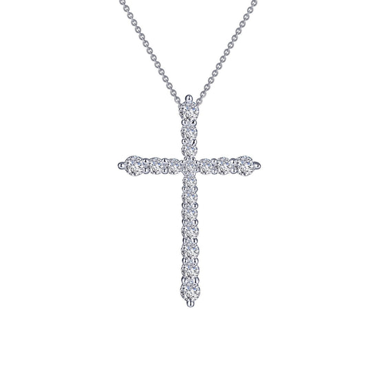 lafonn-1-06-ctw-cross-pendant-necklace-p0210clp18-847374052149