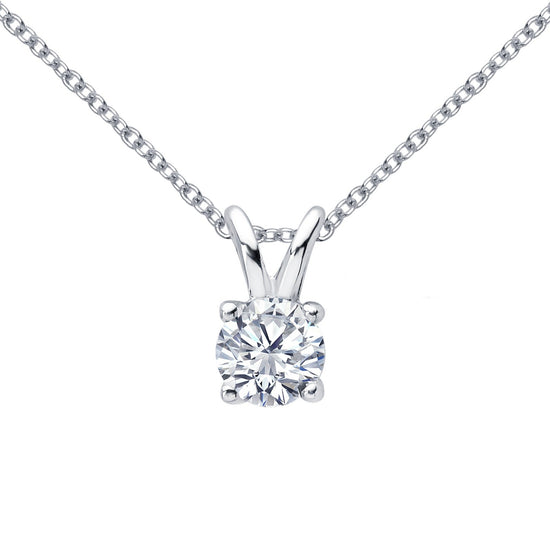 Load image into Gallery viewer, Lafonn 1 CTW Solitaire Necklace 1 Stone Count P2010CLP18
