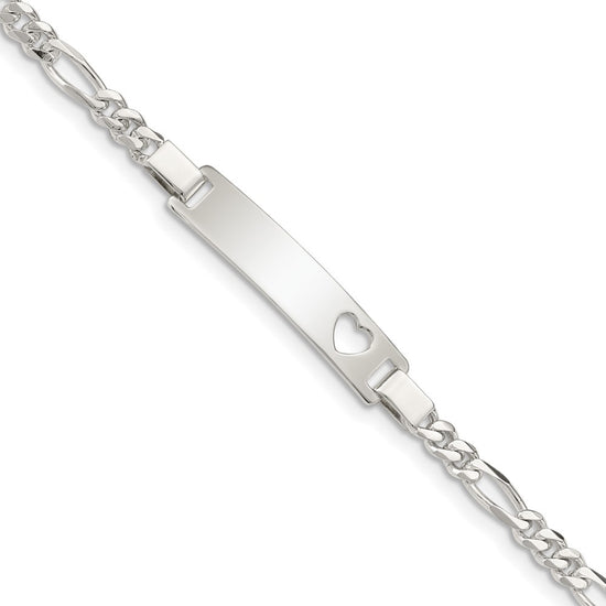 Load image into Gallery viewer, Quality Gold Sterling Silver Baby ID Bracelet Sterling Silver                                   
