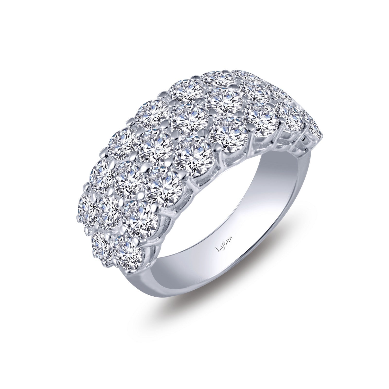 Lafonn 4.25 CTW Anniversary Band 25 Stone Count R0158CLP05