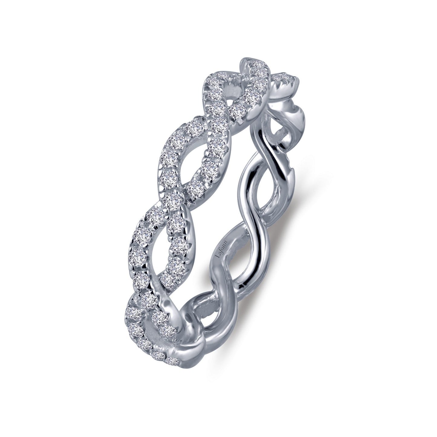 Lafonn Crossover Weave Band 90 Stone Count R0160CLP08