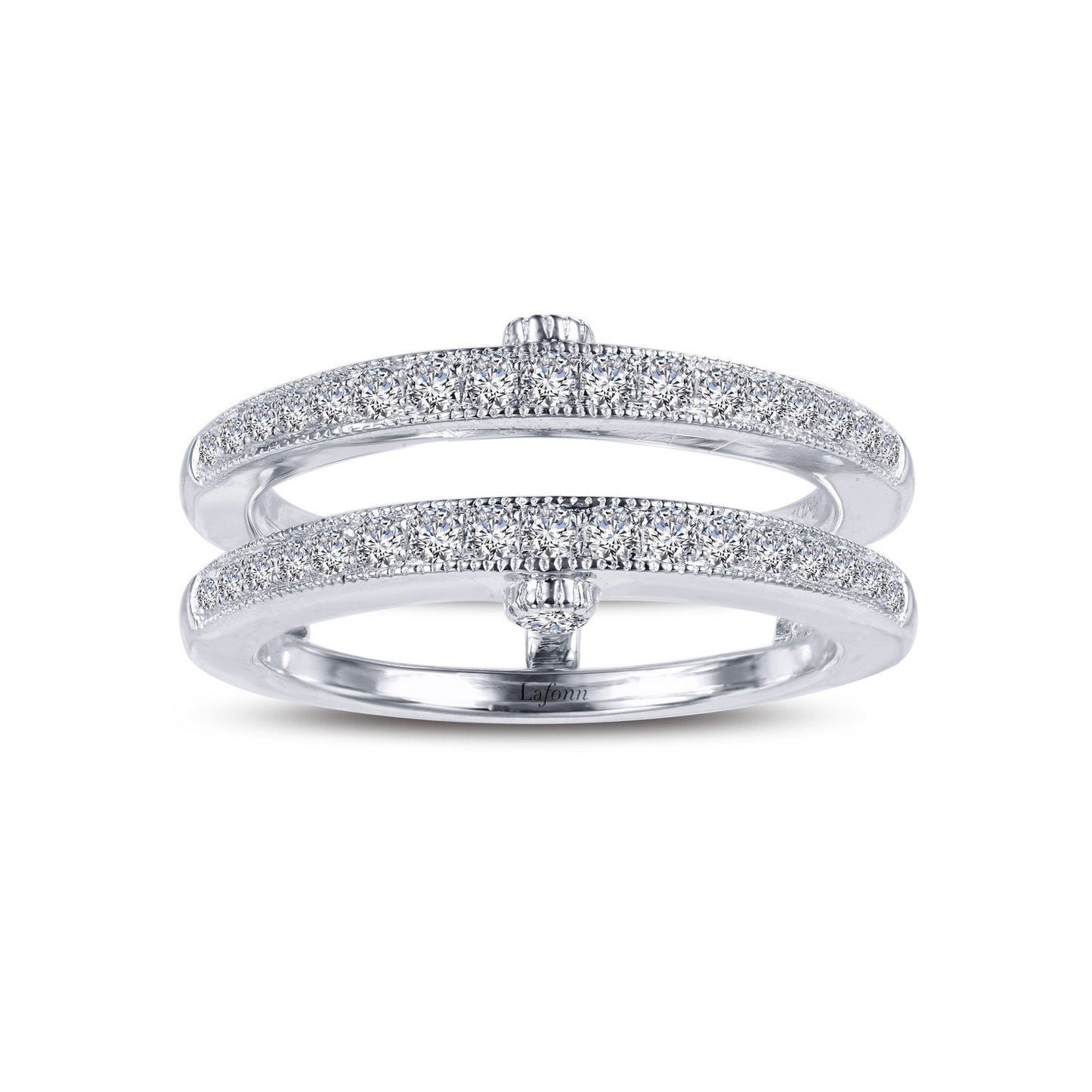 LaFonn Platinum Simulated Diamond N/A RINGS Versatile Ring Enhancer